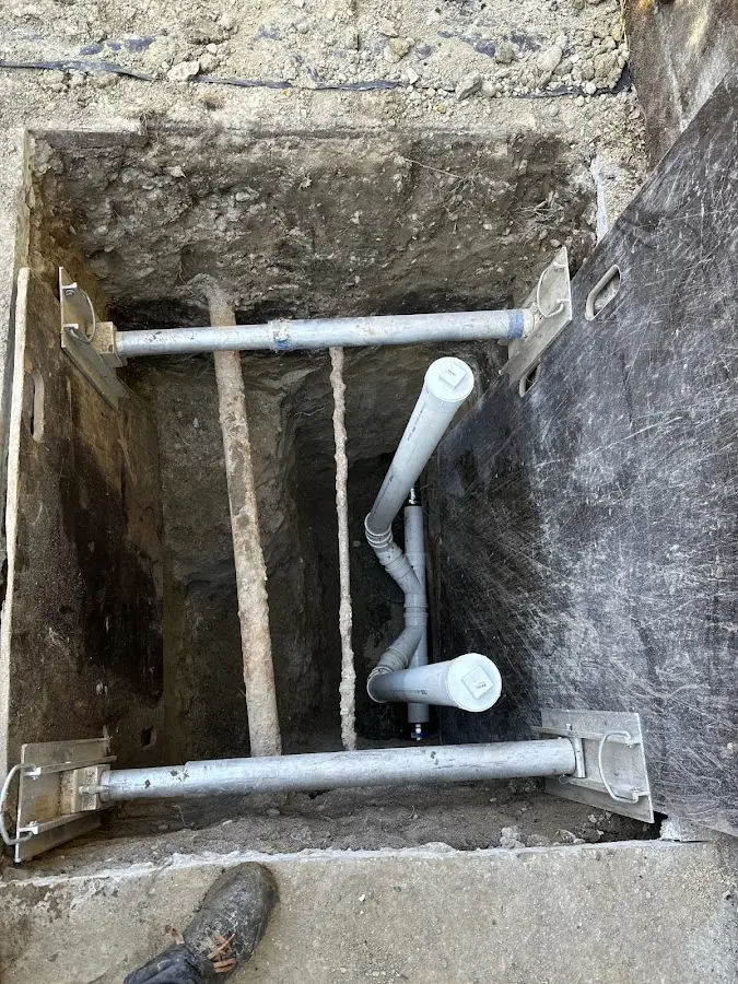Experienced plumber completing Gas Line Repair work in Welch